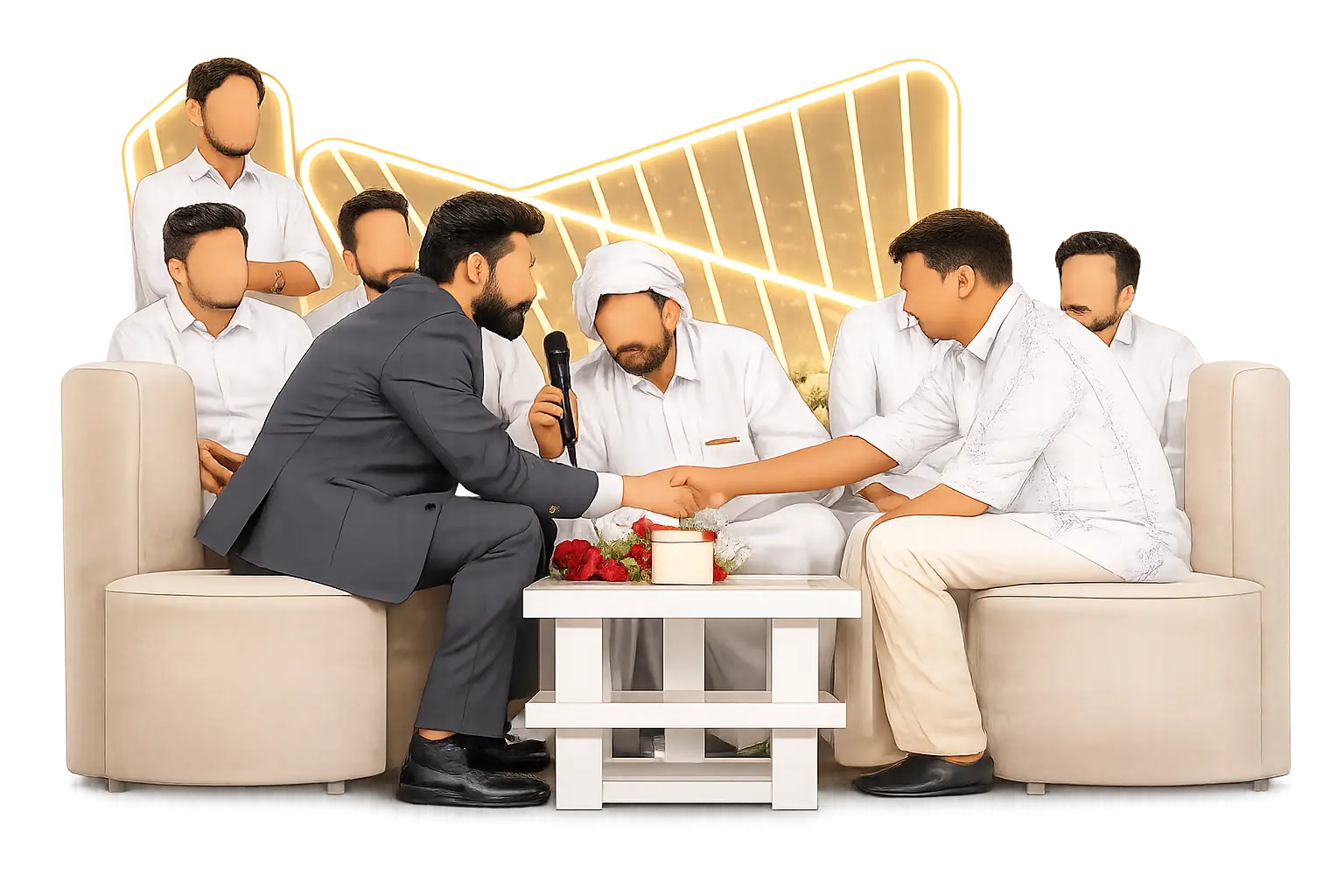 The nikah — exchange of vows